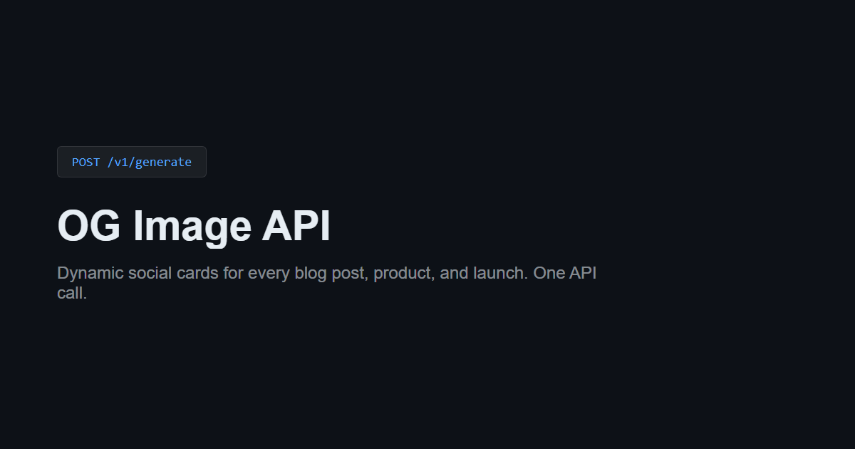Dark Code template example