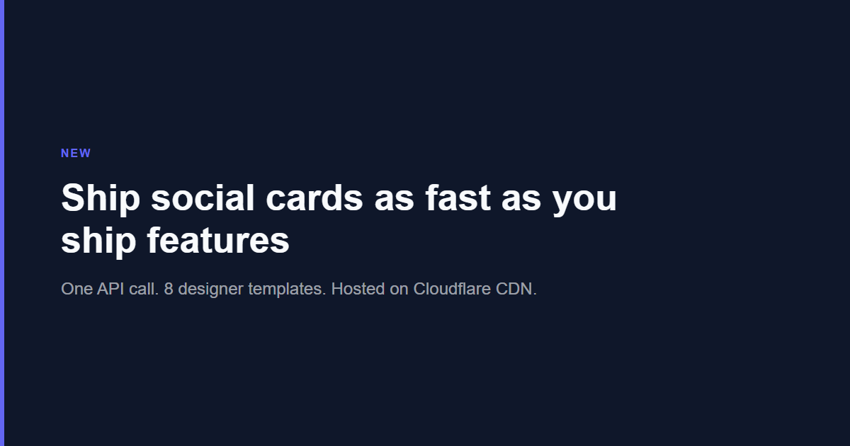 Product Feature template example